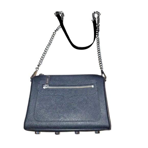 Rebecca Minkoff Handbags - REBECCA‎ MINKOFF Avery Saffiano Leather Chain Strap Crossbody Purse Black